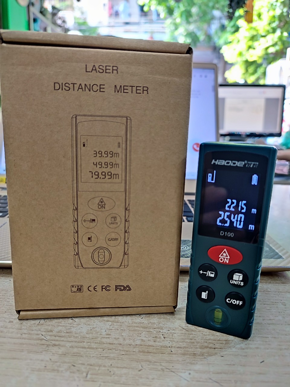 Máy đo khoảng cách laser HAODE D50